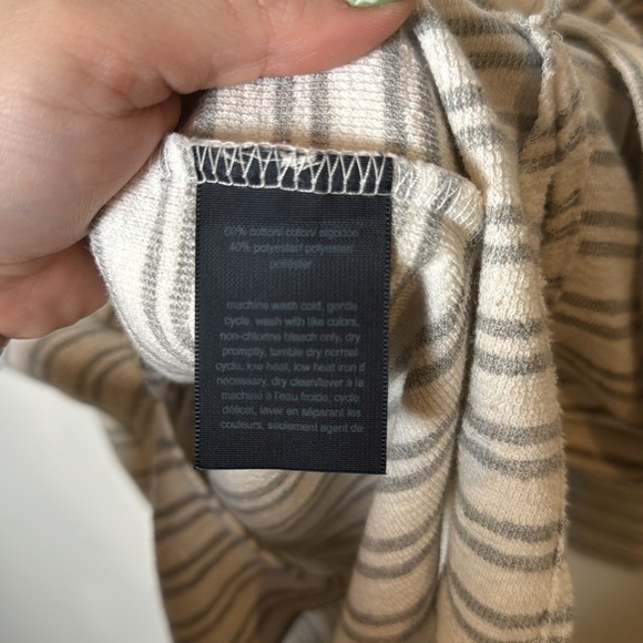 Tommy Hilfiger Pullover Drawstring Cowl Neck Turtleneck Tunic with Pockets - Picture 5 of 12